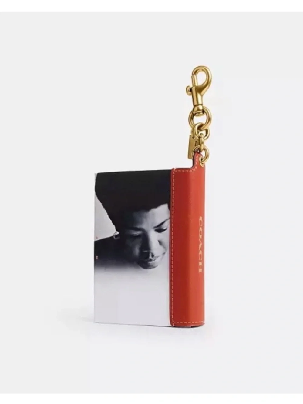 Coach Book Bag Charm I Know Why The Caged Bird Sings By Maya Angelou NWT - Picture 2 of 5